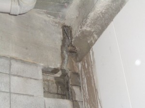 コンクリートの漏水